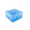 FLIP TOP RIFLE AMMO BOXES - FLIP TOP RIFLE AMMO BOX  22 BR-308 WINCHESTER 100 ROUND BLUE