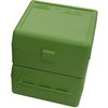 FLIP TOP RIFLE AMMO BOXES - FLIP TOP RIFLE AMMO BOX 223-RUGER 6X47 100 ROUND GREEN