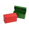 FLIP TOP RIFLE AMMO BOXES - FLIP TOP RIFLE AMMO BOX 224 CLARK-9.3X57MM 60 ROUND GREEN