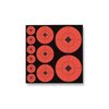 FLUORESCENT TARGET SPOTS - TARGET DOT ASSORTMENT - 132 COUNT
