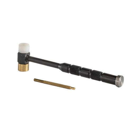 BRASS TAPPER AND DRIFT PUNCH W/INTERCHANGEABLE HEADS - LYMAN BRASS TAPPER & DRIFT PUNCH W/INTERCHANGEABLE HEADS