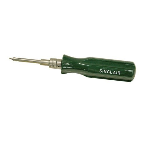 SINCLAIR PILOTED FLASHHOLE TOOL - SINCLAIR INTERNATIONAL FLASH HOLE DEBURRING TOOL WITH HANDLE, PILOTED 22/45 CALIBER