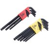 BALLDRIVER® HEX KEY L-WRENCH SETS - BALLDRIVER STANDARD & METRIC HEX KEY L-WRENCH 22-PIECE SET