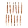 Dozen Pack Bronze Rifle Brushes - BRONZE RIFLE BORE BRUSH, 41 CALIBER, 8-32M, 12 PACK