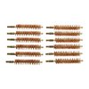 Dozen Pack Bronze Rifle Brushes - BRONZE RIFLE BORE BRUSH, 45 CALIBER, 8-32M, 12 PACK