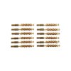 Dozen Pack Bronze Pistol Brushes - BRONZE PISTOL BRUSH, 22 CALIBER, 8-32M, 12 PACK