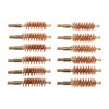 Dozen Pack Bronze Pistol Brushes - BRONZE PISTOL BRUSH, 10MM/40/41 CALIBER, 8-32M, 12 PACK