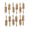 Dozen Pack Bronze Pistol Brushes - BRONZE PISTOL BRUSH, 44/45 CALIBER, 8-32M, 12 PACK