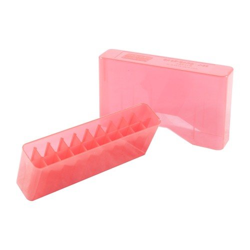 20 ROUND RIFLE SLIP TOP AMMO BOXES - MTM CASE-GARD SLIP TOP RIFLE AMMO BOX 26 NOSLER-10.75X68 20 ROUND RED