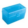 FLIP TOP RIFLE AMMO BOXES - FLIP TOP RIFLE AMMO BOX 26 NOSLER-10.75X68 MAUSER 50 RND BLU