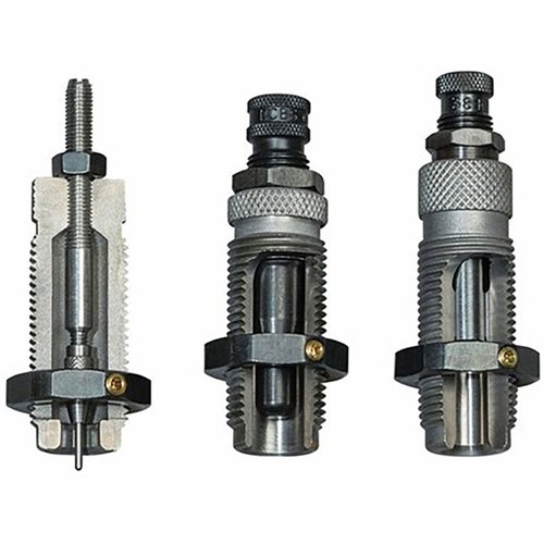 3-DIE CARBIDE TAPER CRIMP SETS - RCBS 3-DIE CARBIDE TAPER CRIMP SET, 380 AUTO