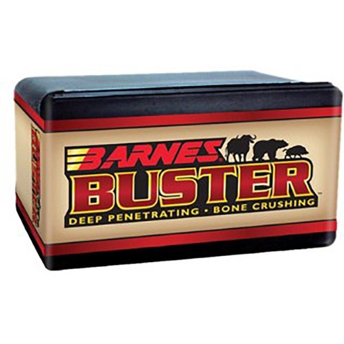 BARNES BUSTER BULLETS - BARNES BULLETS 45 CALIBER (0.451") 325GR FLAT NOSE FLAT BASE 50/BOX