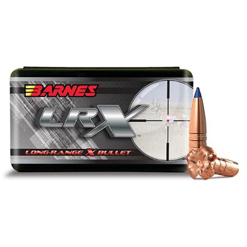 LRX® 7MM (.284") POLYMER TIP BOAT TAIL RIFLE BULLETS - BARNES BULLETS 7MM (0.284") 145GR LRX BOAT TAIL 50/BOX