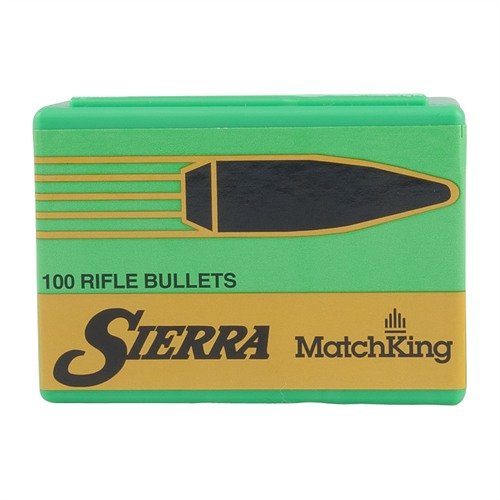 MATCHKING 30 CALIBER (0.308") FLAT BASED RIFLE BULLETS - SIERRA BULLETS, INC. MATCHKING 30 CALIBER (0.308") 125GR FBHP 100/BOX