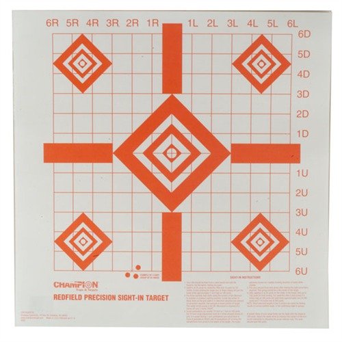 REDFIELD SIGHT-IN TARGETS - CHAMPION TARGETS PRECISION SIGHT-IN TARGETS 100/PACK