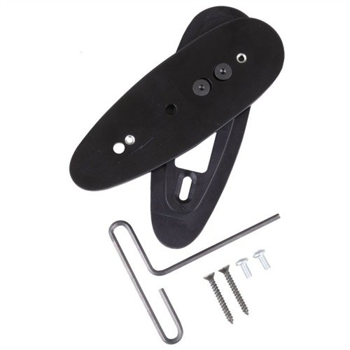 SHOTGUN THROUGH-THE-PAD STOCK ADJUSTER - JONES THROUGH-THE-PAD STOCK ADJUSTER BLACK ALUMINUM