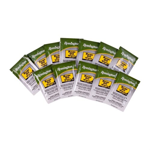 OIL WIPES - REMINGTON REM OIL WIPES 12-PACK