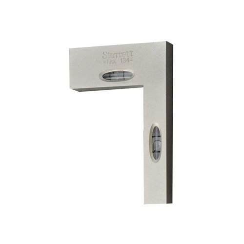 STARRETT 134 CROSS TEST LEVEL AND PLUMB - STARRETT 134 CROSS TEST LEVEL AND PLUMB STAIN NICKEL