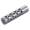 #2 MUZZLE BRAKE 22 CALIBER - #2 MUZZLE BRAKE 22 CALIBER 1/2-28 CHROME MOLY SILVER