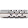 #3 MUZZLE BRAKE 22 CALIBER - #3 MUZZLE BRAKE 22 CALIBER 9/16-24 CHROME MOLY SILVER