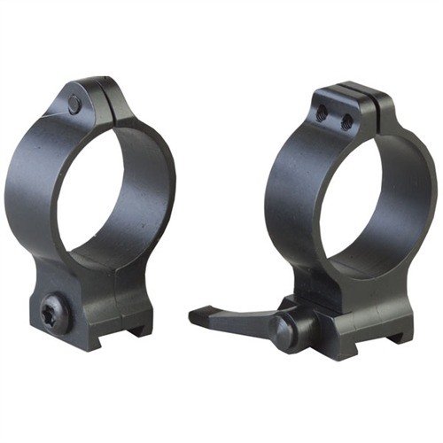 QUICK DETACH SCOPE RINGS - TALLEY 30MM LOW MATTE BLUE RINGS