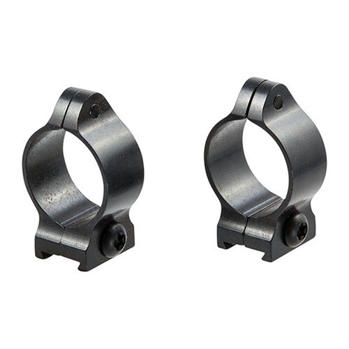 FIXED SCOPE RINGS - TALLEY 1" LOW SATIN BLUE RINGS
