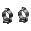 FIXED SCOPE RINGS - 1" LOW SATIN BLUE RINGS