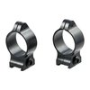 FIXED SCOPE RINGS - 1" MEDIUM SATIN BLUE RINGS