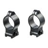FIXED SCOPE RINGS - 1" HIGH SATIN BLUE RINGS