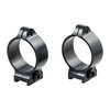 FIXED SCOPE RINGS - 30MM LOW SATIN BLUE RINGS