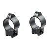 RIMFIRE SCOPE RINGS - 1" LOW (0.35") 11MM CZ RINGS, BLACK