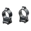 RIMFIRE SCOPE RINGS - 1" LOW (0.35") 16MM CZ RINGS, BLACK