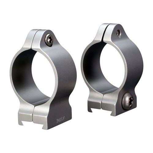 FIXED SCOPE RINGS - TALLEY 1" MEDIUM STAINLESS STEEL RINGS
