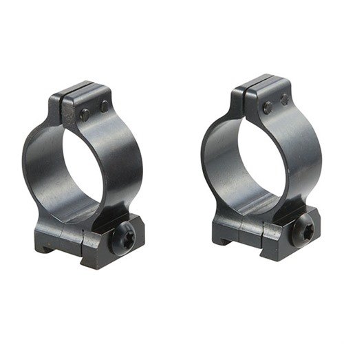 QUICK DETACH SCOPE RINGS - TALLEY 1" LOW MATTE BLUE RINGS