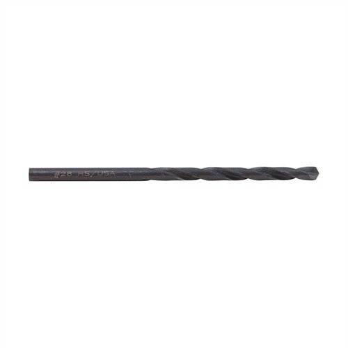 JOBBER LENGTH WIRE GAUGE DRILLS - TRIUMPH TWIST DRILL CO. JOBBER LENGTH WIRE GAUGE DRILL 28J (.1405") DIAMETER