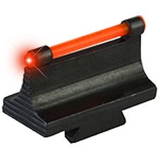 RIFLE DOVETAIL FRONT SIGHT - TRUGLO RIFLE DOVETAIL FRONT SIGHT .450" FIBER OPTIC ORANGE