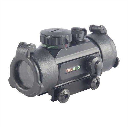 30mm RED DOT SIGHTS - TRUGLO DUAL COLOR 30 MM RED DOT SIGHT BLACK