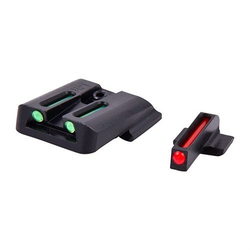 S&W M&P FIBER OPTIC BRITE-SITE SIGHT SETS - TRUGLO BRITE-SITE FIBER OPTIC S&W M&P SIGHT SET