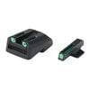 1911 TRITIUM FIBER OPTIC (TFO) SIGHT SETS - T.F.O. BRITE-SITE FITS 1911 GOVT 45 GREEN/GREEN