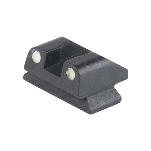 BERETTA USA REAR SIGHT WHITE DOTS F&G, HEIGHT 8.0