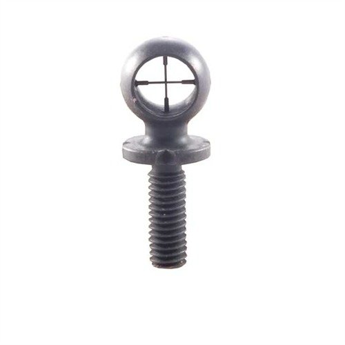 AR-15 CROSSHAIRS DUPLEX HOODED FRONT SIGHT - KNS PRECISION CROSSHAIRS DUPLEX HOODED FRONT SIGHT BRASS BLACK
