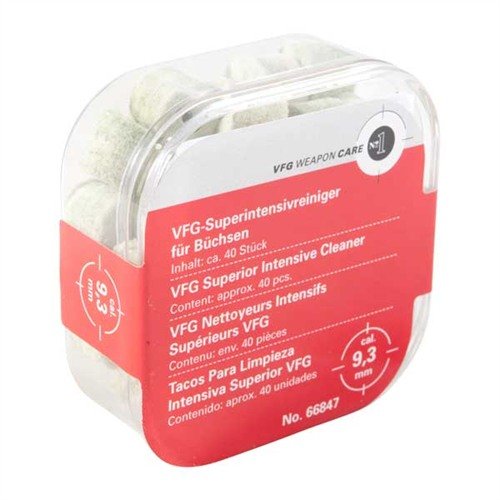WEAPONS CARE SYSTEM PELLETS - VFG 9.3MM SUPER INTENSIVE PELLETS 40/BAG