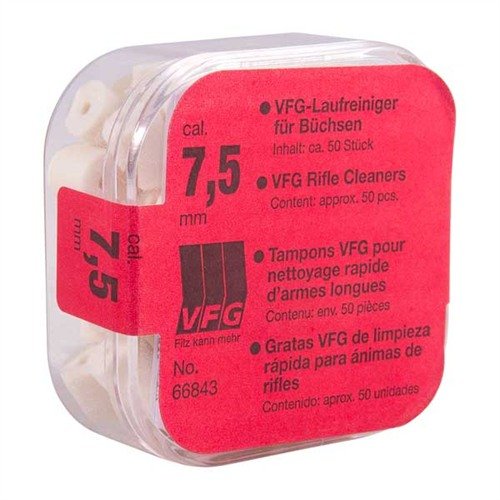 WEAPONS CARE SYSTEM PELLETS - VFG 30 CALIBER-7.5MM FELT PELLETS 50/BAG