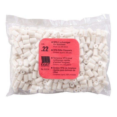WEAPONS CARE SYSTEM PELLETS - VFG 22 CALIBER FELT PELLETS 500/BAG