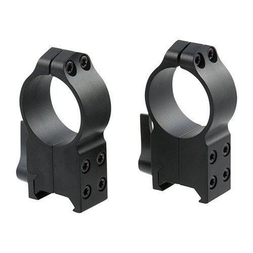 MAXIMA QUICK DETACH RINGS - WARNE MFG. COMPANY 30MM ULTRA HIGH (0.85") QD RINGS BLACK