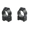 MAXIMA GROOVED RECEIVER CZ RINGS - 1" MEDIUM (0.925") 19MM DOVETAIL RINGS, BLACK