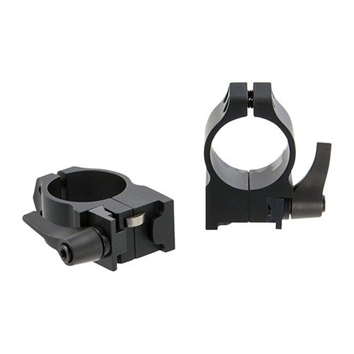 MAXIMA GROOVED RECEIVER LINE QUICK DETACH RUGER RINGS - WARNE MFG. COMPANY QD GRL RUGER #1, BLACKHAWK, MINI 14 RINGS 1 INCH MED MATTE