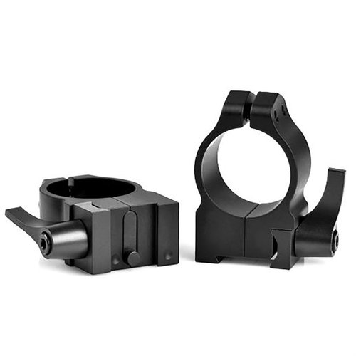 MAXIMA TIKKA RINGS - WARNE MFG. COMPANY 1" MEDIUM MATTE BLACK QD TIKKA RINGS
