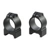 WARNE MFG. COMPANY 1" LOW (0.750") FIXED RINGS, BLACK