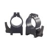 MAXIMA QUICK DETACH RINGS - 1" HIGH (.525") QD RINGS BLACK